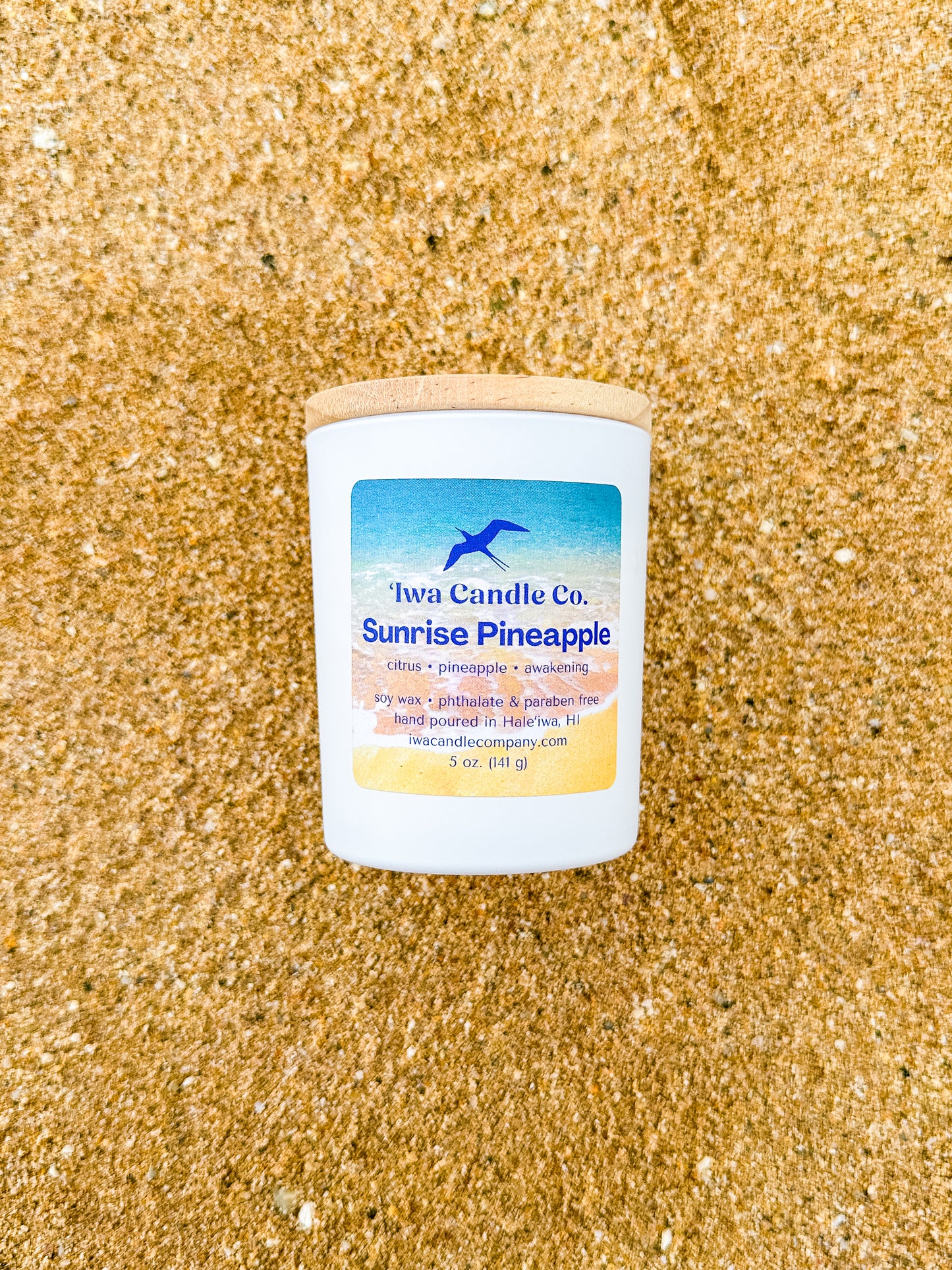 Sunrise Pineapple Candle